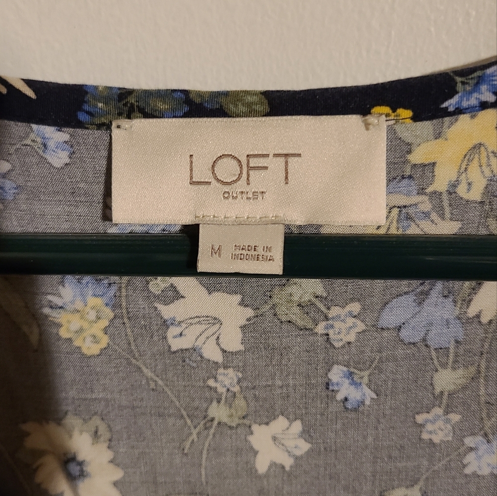 Loft Dress with Ruffle Bottom - Picture 2 of 5